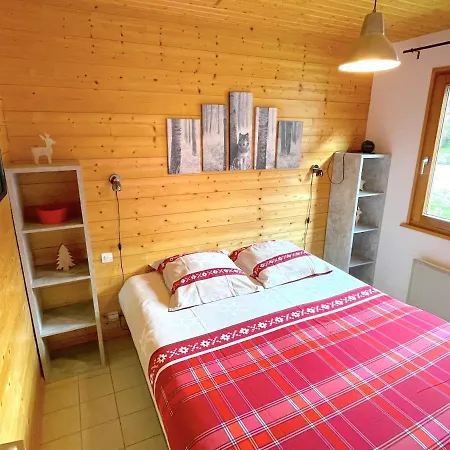 Chalet Tout Confort 'Le Grand Pre', Dog Friendly, Terrain Cloture, Garage Dağ evi