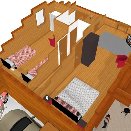 Chalet Confort 'le Grand Pre', Terrain Cloture, Garage