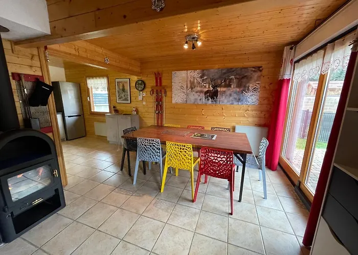 בקתה Confort 'le Grand Pre', Terrain Cloture, Garage ג'רארדמר