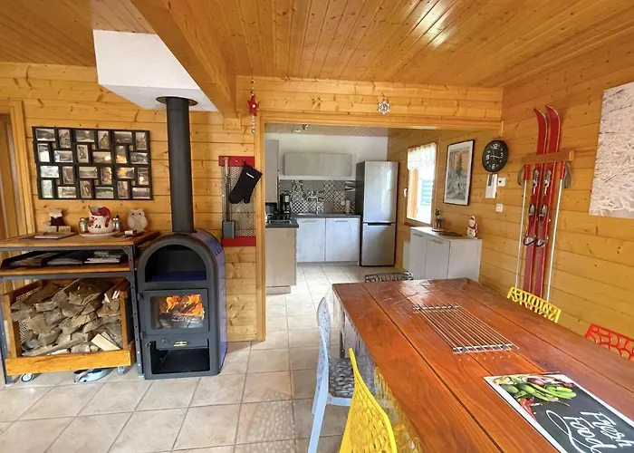 Dağ evi Confort 'le Grand Pre', Terrain Cloture, Garage