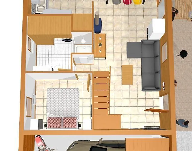 Confort 'le Grand Pre', Terrain Cloture, Garage בקתה